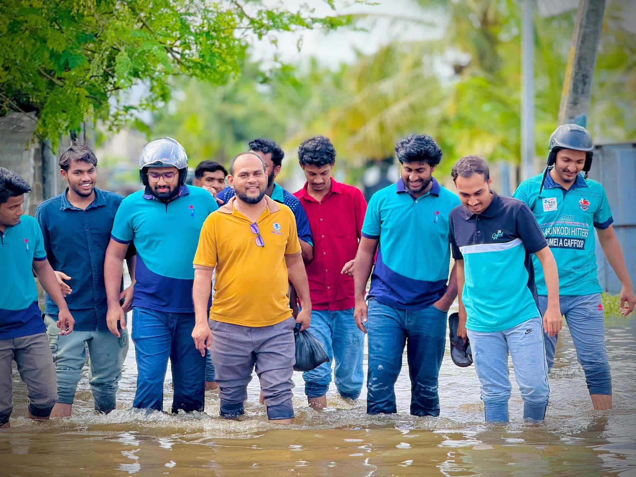 Iconic Youths team members gathered together
